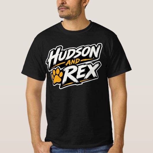 T-shirt Hudson et Rex (Devant)