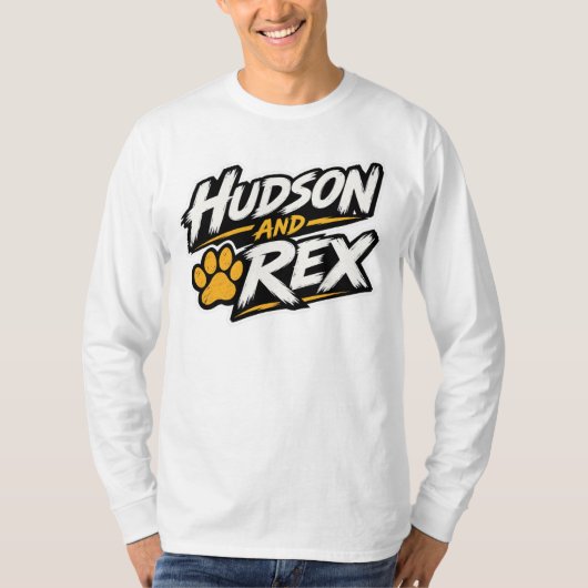 T-shirt Hudson et Rex (Devant)