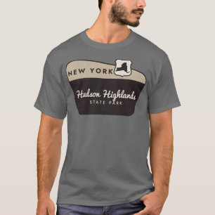 T-shirt Hudson Highlands State Park New York Affiche de bi