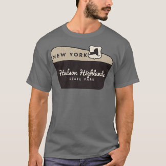 T-shirt Hudson Highlands State Park New York Affiche de bi