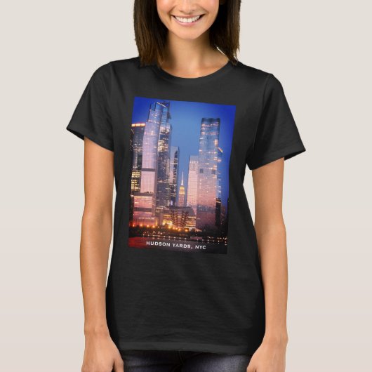 T-shirt Hudson Yards (navire) West Side Manhattan, New Yor (Devant)