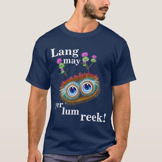 T-shirt Huées Toots Haggis. Lang peut mauvaise odeur de (Devant)