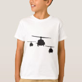 T-shirt Huey Chopper Hélicoptère Fréquent Circulaire Vietn (Devant)