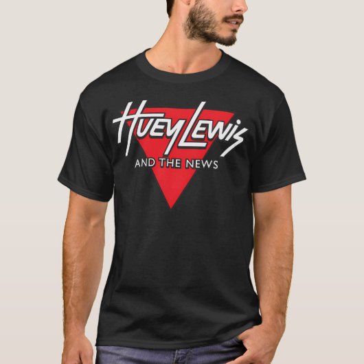 T-shirt Huey Lewis The News (Devant)