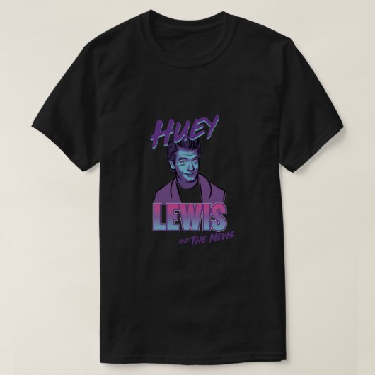 T-shirt Huey Lewis & The News Essential T-Shirt1 (Design devant)