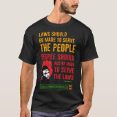 T-shirt Huey P. Newton cite les citations2 (Devant)