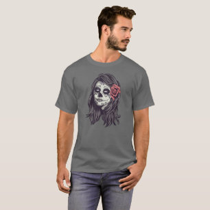 T-shirt Huez-tiful la chemise de Dia de los Muertos Party
