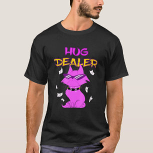 T-shirt Hug Dealer Cat Music Festival Touchy Free Hugs Hug
