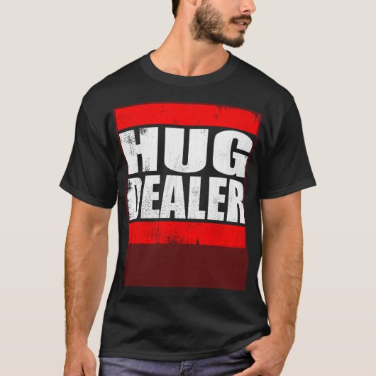 T-shirt Hug Dealer  free hugs cuddle hug (Devant)