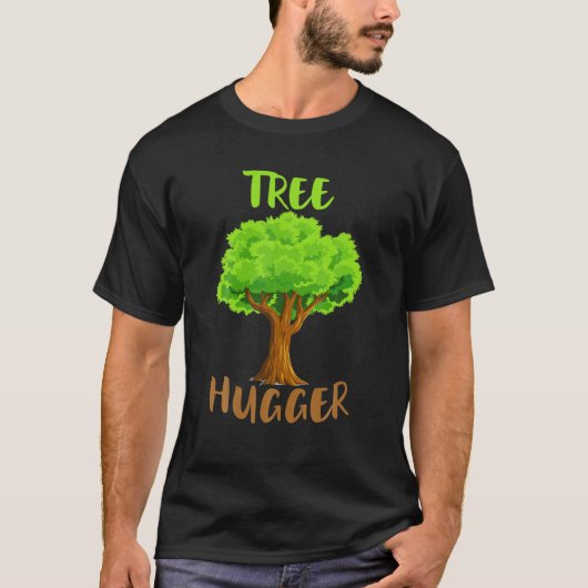 T-shirt Hugger d'arbre (Devant)