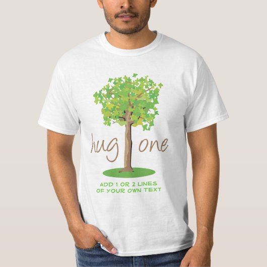 T-shirt Hugger d'arbre (Devant)