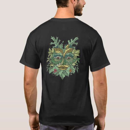T-shirt Hugger d'arbre De l'environnement (Dos)
