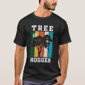 T-shirt Hugger d'arbre écologiste (Devant)