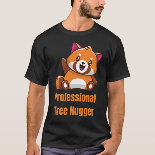 T-shirt Hugger d'arbre professionnel (Devant)