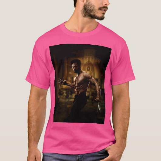 T-shirt Hugh Jackman (Devant)