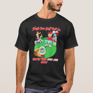 T-shirt Hugh Jass Golf Balls By 8 Pints Vêtement