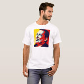 T-shirt Hugo Chavez - Le style Obama Hope (Devant entier)