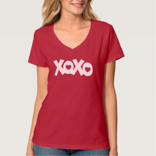 T-shirt Hugs & Baisers Amour & Coeurs