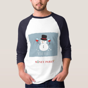 T-shirt Hugs de vin masculin