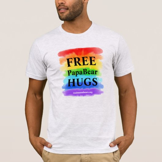 T-shirt Hugs gratuit (Devant)
