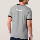 T-shirt Hugs gratuit avec une impression fine et v (Dos)