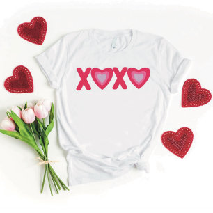 T-shirt Hugs Kisses Love Hearts