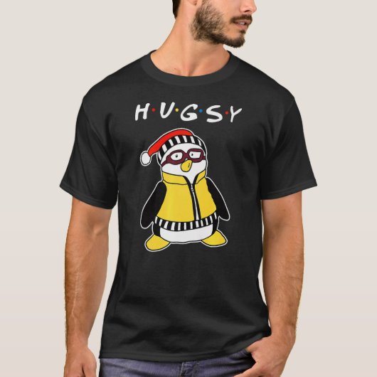 T-shirt Hugsy the penguin (Devant)