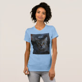 T-shirt HUH ? chat (Devant entier)