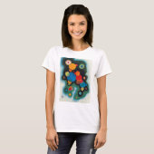 T-shirt Huile Abstraite de Kandinsky Deepened Impulse sur (Devant entier)