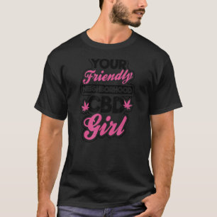 T-shirt Huile de cd pour fille amicale