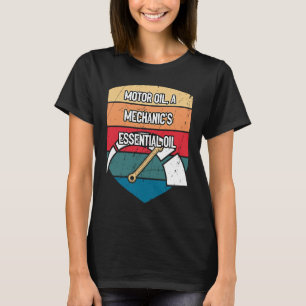 T-shirt Huile de moteur Essential Huile voiture Humour voi