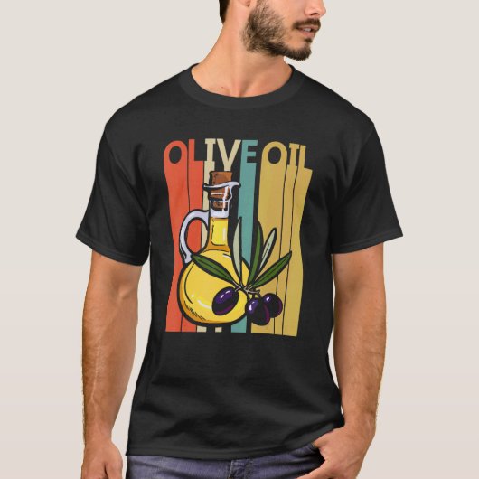 T-shirt Huile d'olive (Devant)