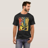T-shirt Huile d'olive (Devant entier)