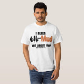 T-shirt Huile et boue (Devant entier)