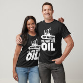 T-shirt Huile foreuse creuse fracker champ d'huile (Unisexe)