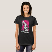 T-shirt Huile foreuse mère Fracker fracking Oilfield maman (Devant entier)