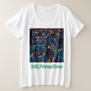 T-shirt Huile Slick Plus Taille