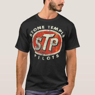 T-shirt Huile vintage STP Pilotes