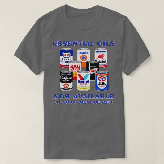 T-shirt Huiles (Design devant)