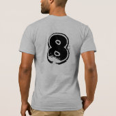 T-shirt huit (8) (Dos)