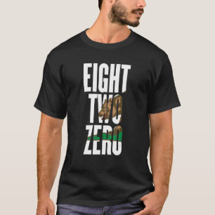 T-shirt Huit Deux Zéro 820 Indicatif régional Californie O