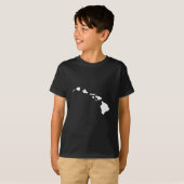 T-shirt Huit îles d'Hawaï (Devant entier)