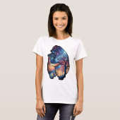 T-shirt Huit Ours À Thème Sujet (Devant entier)