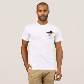 T-shirt Huîtrier américain (Devant entier)
