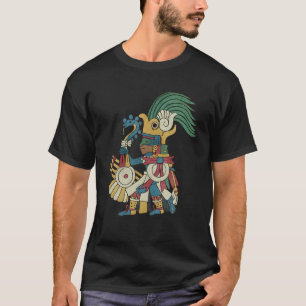 T-shirt Huitzilopochtli Aztec Dieu Aztec Mythologie Maya S