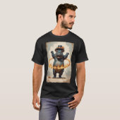 T-shirt Hula de feu d'hippo (Devant entier)