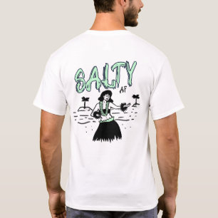 T-shirt Hula Girl par Salty AF