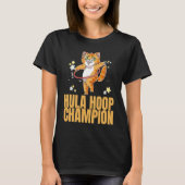 T-shirt Hula Hoop Champion Dance Exercice Hooper C (Devant)