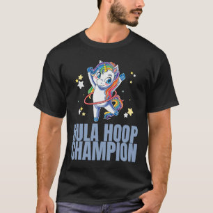 T-shirt Hula Hoop Champion Dance Exercice Hooper U