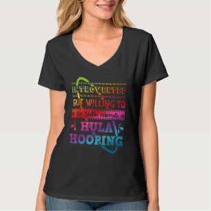 T-shirt Hula Hoop Dancer Trainer Hooping Gymnastique Intro
